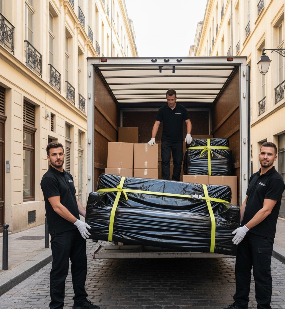 Déménagement Lyon Grenoble avec équipe professionnelle