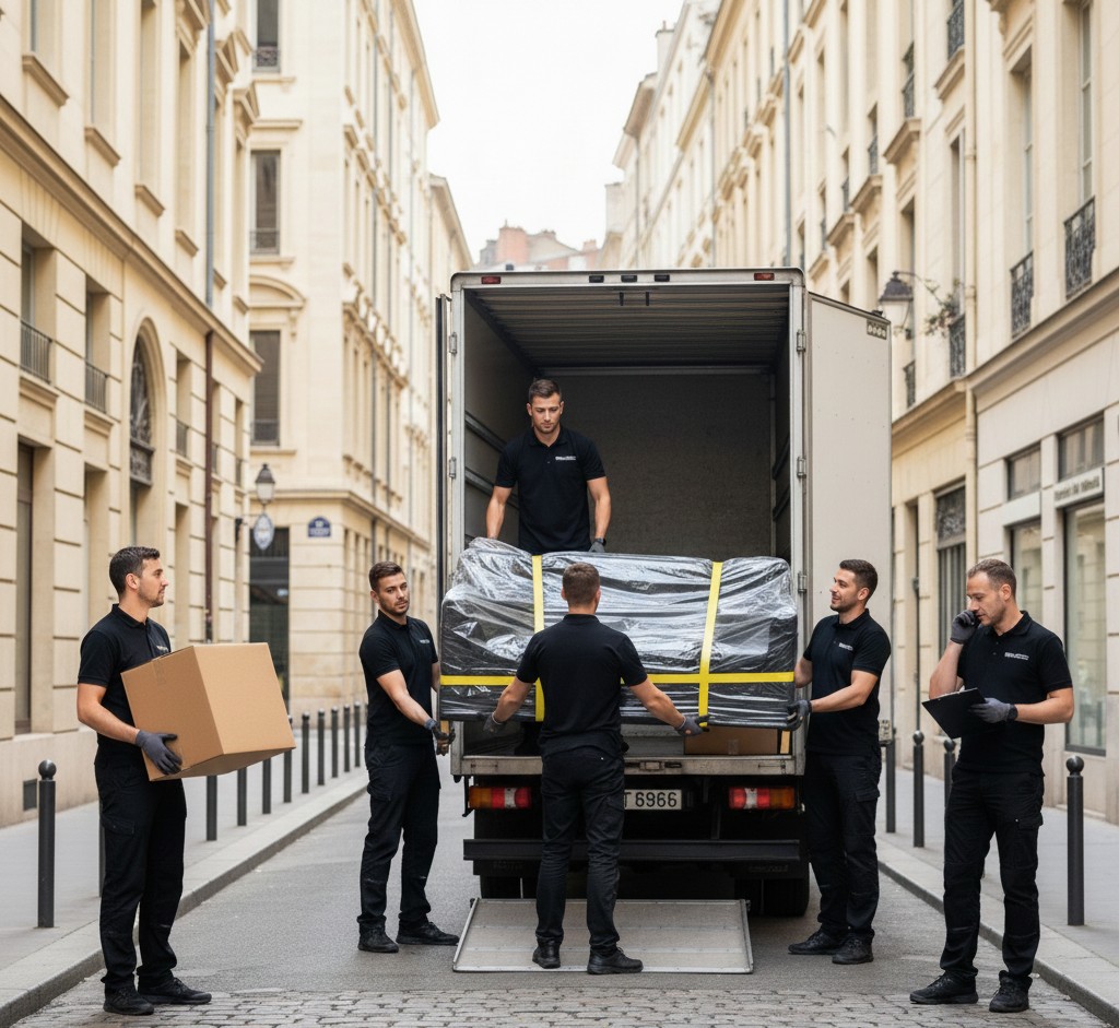 Déménagement Lyon Montpellier avec équipe professionnelle