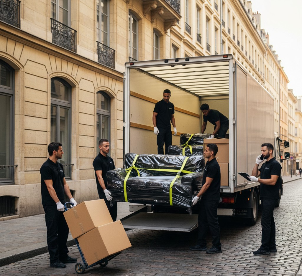 Déménagement Lyon Nantes avec équipe professionnelle