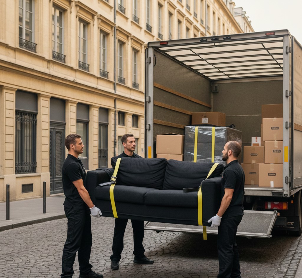 Déménagement Lyon Nice avec équipe professionnelle