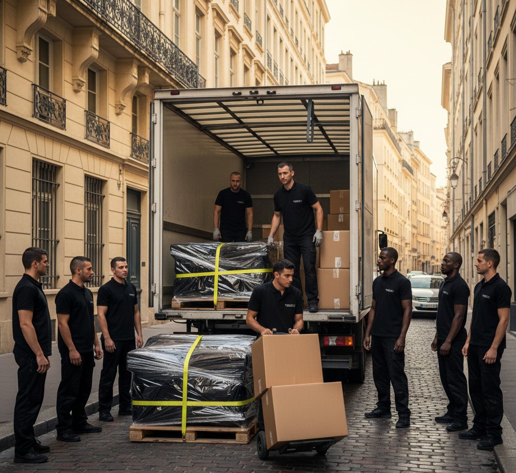 Déménagement Lyon Strasbourg avec équipe professionnelle