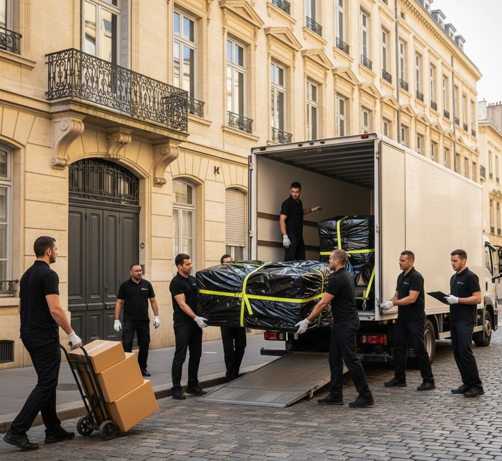 Déménagement Lyon Toulouse avec équipe professionnelle